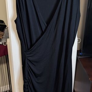 Banana Republic Black Asymmetrical Dress